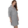 LA LEELA Women's Trendy Mini Vacation Fall Dress for Women - 4 of 4