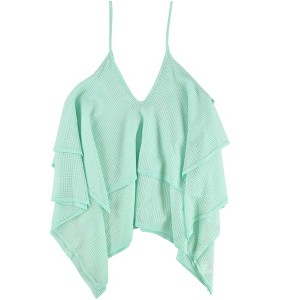 bar III Womens Draped Asymmetrical Tank Top - 1 of 2
