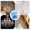 Unique Bargains Hanging Ornament DIY Craft Prisms 2 Holes Octagon Suncatchers 0.55" 100 Pcs - 4 of 4