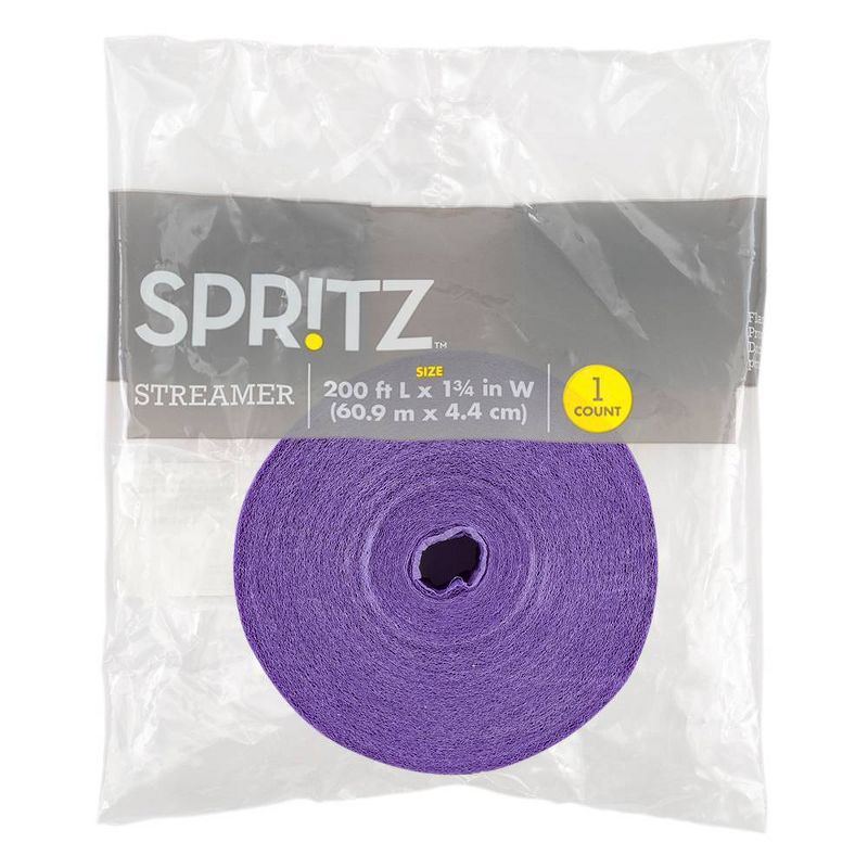 Lavender Crepe Streamer - Spritz&#8482;, 4 of 6