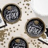 Creative Converting 7" Glowing Graduate Dessert Paper Plates 24ct - 2 of 3