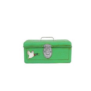 Beachcombers 8.5" Resin Fish Box Décor Decoration - 1 of 2