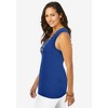Jessica London Women's Plus Size Scoop-Neck Sweater Tank - 4 of 4