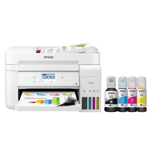 Epson Ecotank Wireless Supertank Printer Et 4760 Target