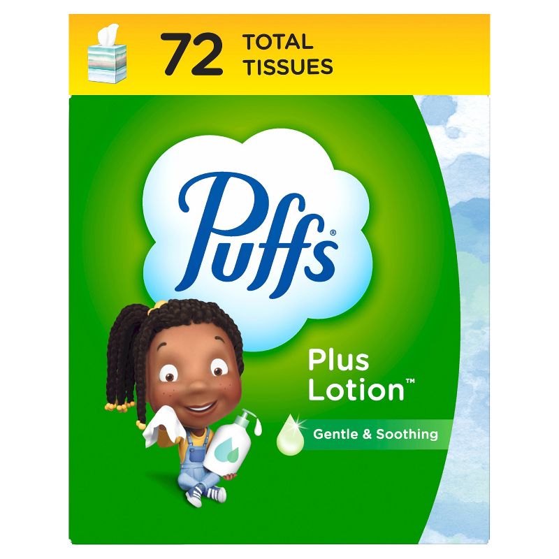Puffs Plus Lotion Facial Tissue, 1 of 9