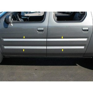 QAA is Compatible with 2006-2012 Honda Ridgeline 8 Piece Stainless Rocker Panel Trim, Insert Kit, 1.9375" Width TH25240 - 1 of 4
