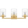 Quoizel Lighting Abner 3 - Light Vanity in  Aged Brass - 2 of 4