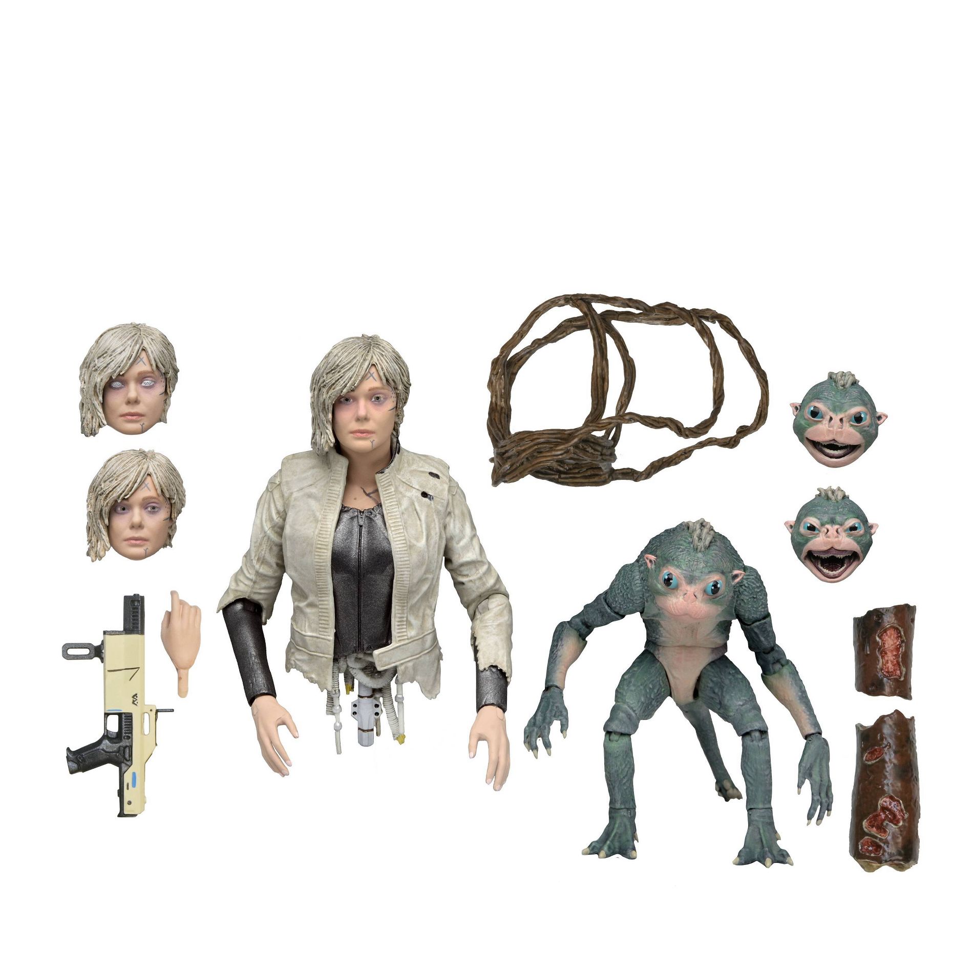 NECA Predator Badlands Ultimate Thia and Bud Action Figure - 7" Scale