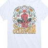 Boys' - Marvel - Spider-man Florals Short Sleeve Graphic T-Shirt - 2 of 4