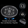 Unique Bargains High-Strength Plastic 360-Degree Rotating Design Durable Anti-slip Rotating Swivel Stand - 3 of 4