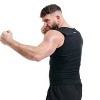 RDX Sports Zippered Men Sweat Vest Professional Grade Training and Competition Vest for Martial Arts, Wrestling, and Combat Sports - 2 of 4