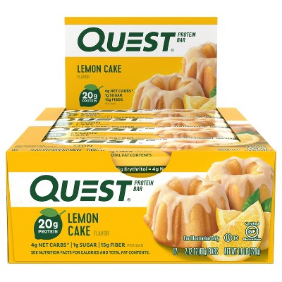 Quest Nutrition Lemon Cake - 2.12oz/12ct