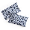 Deny Designs Heather Dutton Ocean Floor Nautical Shells Duvet Cover Bedding Set Blue - 4 of 4