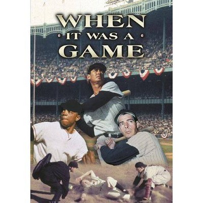 When It Was A Game (DVD)(2013)