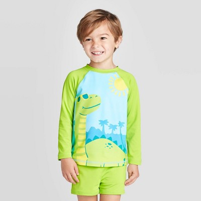 boys rash guard set