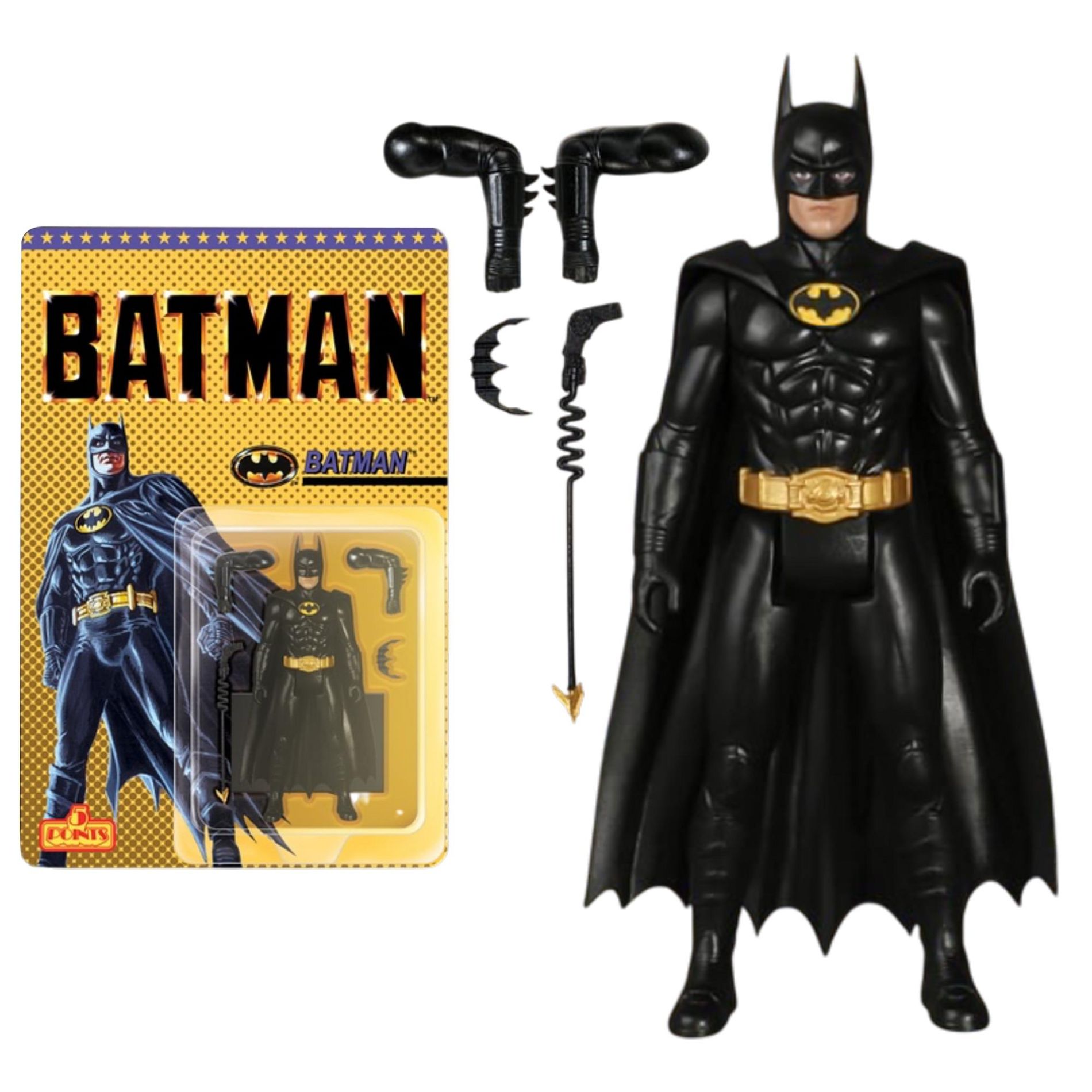 Mezco Toyz DC Comics 5 Points 1989 Batman Action Figure | Batman