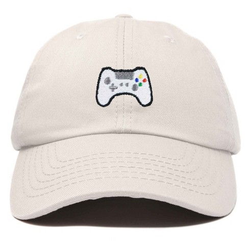 Dalix Game Controller Embroidered Mens Womens Cotton Dad Hat Baseball Cap Adjustable - image 1 of 4