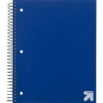 Spiral Notebook 1 Subject College Ruled PP 100 Sheets Blue - up & up™