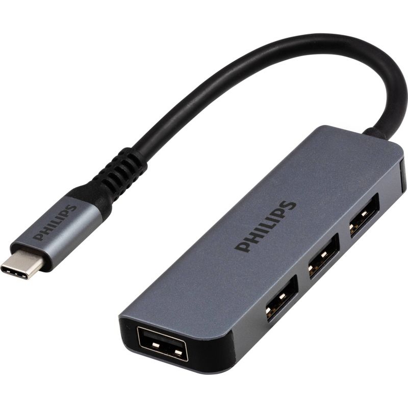 Philips USB 2.0 4-Port Hub, Type-C, 6 of 8
