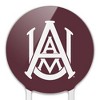 Alabama A&M University Primary Logo Acrylic Cake Topper Party Decoration for Wedding Anniversary Birthday Graduation - 3 of 4
