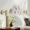 360 Lighting Carla Modern Wall Lamps Set of 2 Polished Brass Hardwire 5" Light Fixture Cylinder Metal Shade for Bedroom Reading Living Room Hallway - 2 of 4