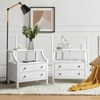Bernadette 2 - Drawer Nightstand with Built-In Outlets Set of 2|Hulala Home - 3 of 4