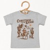 Christmas on the Range - Youth Short Sleeve Graphic T-Shirt and Toddler Short Sleeve Graphic T-Shirt - 2 of 3