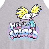 Men's - Hey Arnold! - Airbrush Arnold Graphic Tank Top - 2 of 2