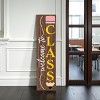 HomeRoots 36" Brown Solid Wood Welcome To Class Porch Sign - 2 of 3