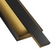 LamQee Aluminum Long Outdoor Wall Lights, 3000K LED Black Modern Exterior Lighting Fixtures - 4 of 4