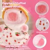 TITQWOP Cute Capybara Plush with 9 Pcs of Clothing and Accessories Super Soft Capybara Stuffed Animal Plush Toy is Suitable for Kids - 4 of 4