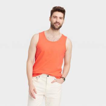 Men's Short Sleeve T-shirt - Goodfellow & Co™ Orange Crab Xl : Target