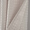 RT Designer Collection Bento Waffle Jacquarduard Shower Curtain 70" x 72" Taupe - 4 of 4