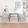 Dexmalle Set of 2 Linen Dining Chairs - 3 of 4