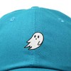 Dalix Ghost Embroidered Mens Womens Cotton Dad Hat Baseball Cap Adjustable - 2 of 4