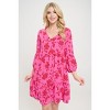 WEST K Women's Millie V-Neck Short Swing Dress - 3 of 4