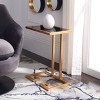 Murphy Accent Table - FOX2529C - Gold/Black - Safavieh Couture - 2 of 4