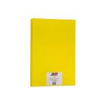 JAM Paper Matte Colored Paper 24 lbs. 11" x 17" Yellow Recycled 100 Sheets/Pack (16728463)