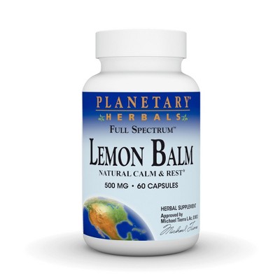 Full Spectrum Lemon Balm by Planetary Herbals  -  60 Capsule
