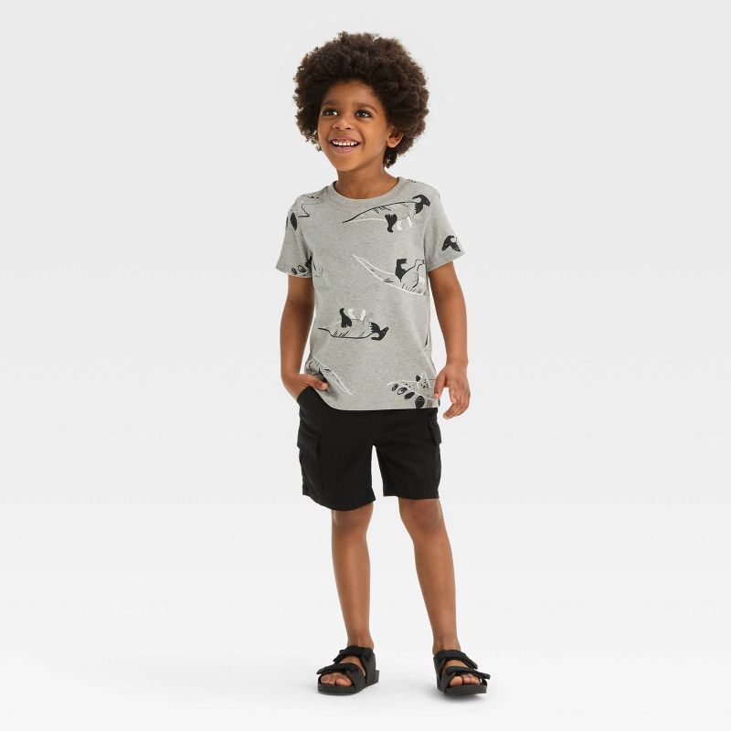  Toddler Boys' Pull-On Woven Cargo At Knee Shorts - Cat & Jack™, 4 of 8