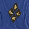 Harry Potter Diamond Lion Raven Snake And Badger Women's Loose T-Shirt - 2 of 4