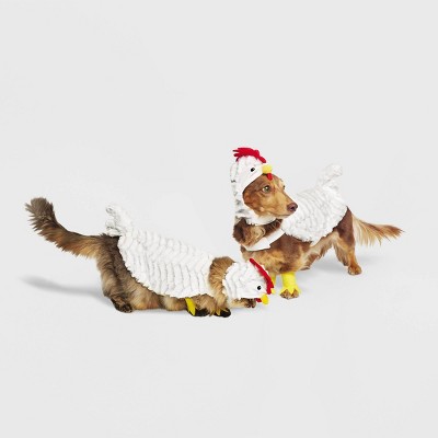 Halloween Full Body White Chicken Dog and Cat Costume - Boots & Barkley™