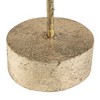 Northlight Layered Tree with Wooden Base Christmas Decoration - 18" - Bronze Finish - 4 of 4