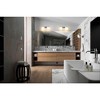 Astor 2-Bulb Steel Vanity Fixture - Modern Dimmable Bathroom Lighting, Damp Rated - 2 of 4