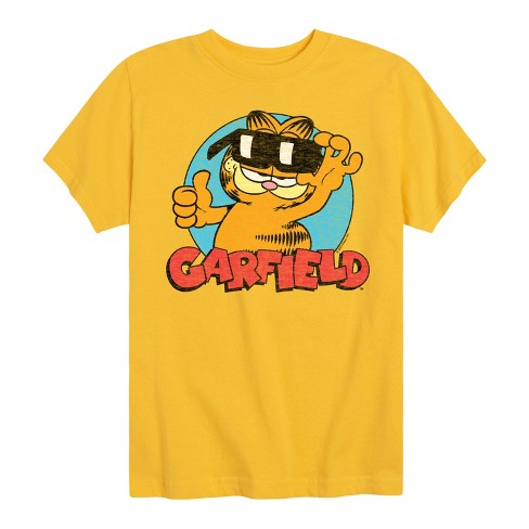 Boys' - Garfield - Thumbs Up with Sunglasses Short Sleeve Graphic T-Shirt - image 1 of 4