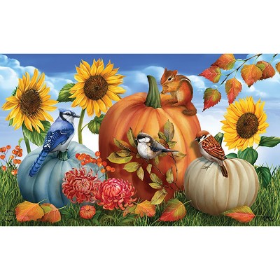 Briarwood Lane Fall Doormat 30x18 Indoor Outdoor Autumn Gathering For Fall Doormat