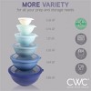 COOK WITH COLOR Mixing Bowls with Lids 12 Piece Set BLUE - 3 of 3