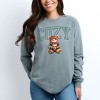 Simply Sage Market Women's Cozy Bear Long Sleeve Garment Dyed Tee - image 2 of 4