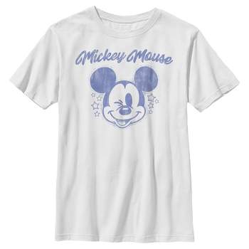 Boy's Mickey & Friends Distressed Wink T-Shirt