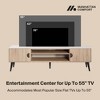 Manhattan Comfort 70.9" Haley TV Stand for TVs up to 55" Natural/Beige - 4 of 4
